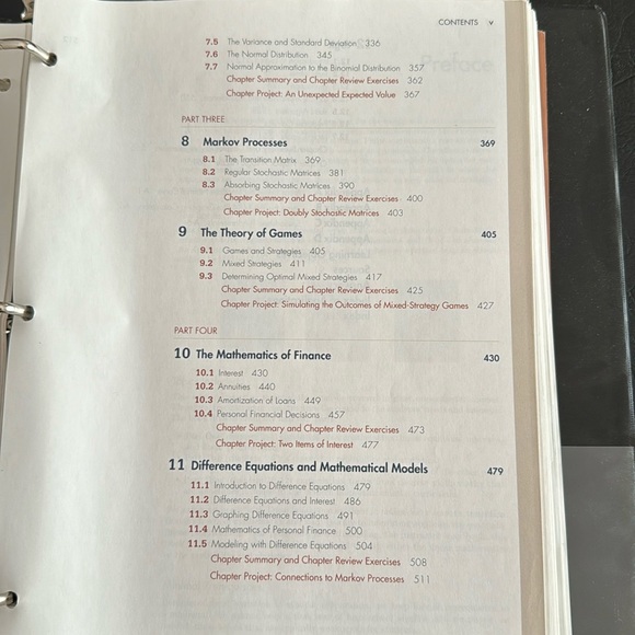 Book,🎃PRICE DROP🎃Finite Mathematics, Used - Picture 9 of 13